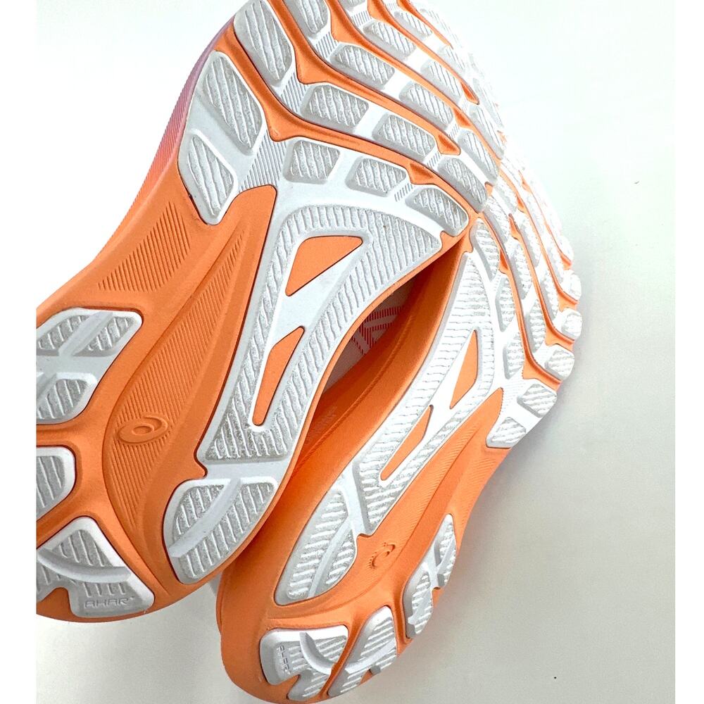 Asics GT-1000 13 Women's White Coral Reef Running Shoes Size 6.5 - Picture 5 of 11